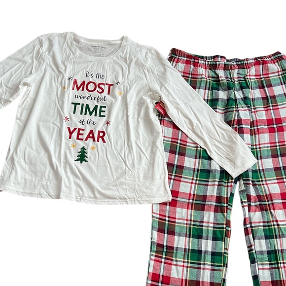 Women's Pajama Set Christmas  "Wonderful Time of The Year" NEW 3X - Picture 7 of 16